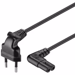 Goobay 56587, 0,3 m, Prise d'alimentation type C, Coupleur C7, 250 V