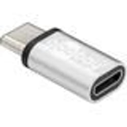 Goobay 56636 changeur de genre de câble USB-C USB 2.0 Micro-B Argent