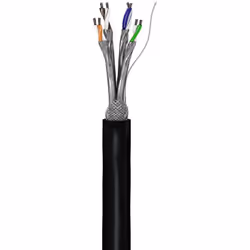 Goobay CAT 6 S/FTP 100m câble de réseau Noir Cat6 S/FTP (S-STP)