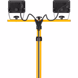 Goobay 57845 Projecteur 40 W LED Jaune, Noir F