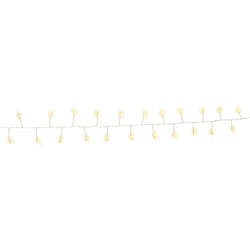 Goobay 57944 lumière décorative Lampes de fée Vert, Argent 50 lampe(s) LED