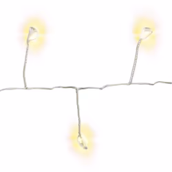 Goobay 57944 lumière décorative Lampes de fée Vert, Argent 50 lampe(s) LED