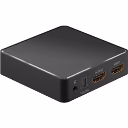Goobay 58469, Convertisseur vidéo actif, Noir, Aluminium, 3840 x 2160 pixels, 1080i, 1080p, 2160p, 60 Hz