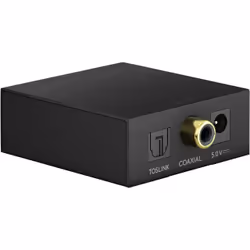 Goobay 58493 convertisseur audio Noir - Vue supplémentaire 4