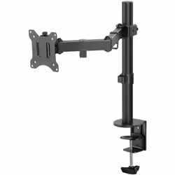 Goobay 58528, 8 kg, 43,2 cm (17"), 81,3 cm (32"), 100 x 100 mm, Réglage de la hauteur, Noir