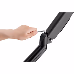 Goobay 58530 support d'écran plat pour bureau 32" Noir - Vue supplémentaire 16
