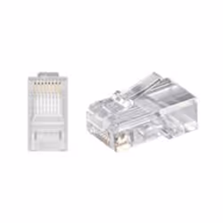 Goobay RJ-45 Plug, RJ-45, Transparent, 1 pièce(s)