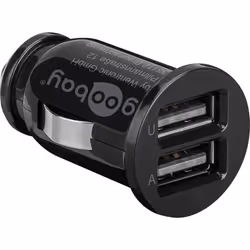 Goobay 58820 chargeur d'appareils mobiles Universel Noir Allume-cigare Charge rapide Intérieure