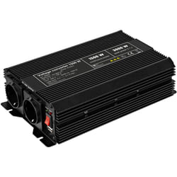 Goobay 58884 adaptateur de puissance & onduleur Universel 1500 W Noir