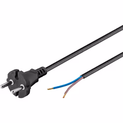 Goobay 58913 câble électrique Noir 7,5 m Prise d'alimentation type C