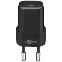 Goobay 59357 chargeur d'appareils mobiles Écouteurs, Smartphone, Tablette Noir Secteur Charge rapide Intérieure
