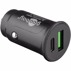 Goobay 59521 chargeur d'appareils mobiles Universel Noir Allume-cigare Charge rapide Auto
