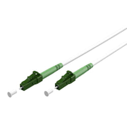 Goobay 59586 câble de fibre optique 3 m LC FTTH OS2 Blanc