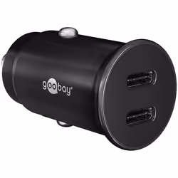 Goobay 59705, Auto, Allume-cigare, Noir