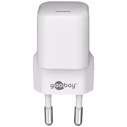 Goobay 59716 chargeur d'appareils mobiles Smartphone, Tablette Blanc Secteur Charge rapide Intérieure