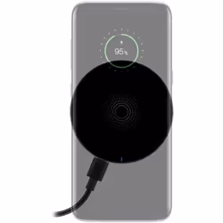 Goobay 59877 chargeur d'appareils mobiles Smartphone Noir USB Recharge sans fil Intérieure