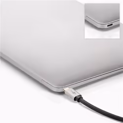 Goobay 60174 câble vidéo et adaptateur 2 m USB Type-C HDMI Type A (Standard) Noir, Argent