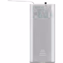 Goobay 60249 lumière décorative Lampes de fée Rouge, Argent, Transparent, Blanc 10 lampe(s) LED