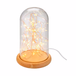 Goobay 60340 lumière décorative Figurine lumineuse décorative Beige, Transparent, Blanc 50 lampe(s) LED - Vue supplémentaire 4