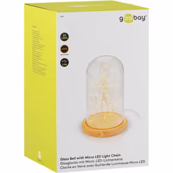 Goobay 60340 lumière décorative Figurine lumineuse décorative Beige, Transparent, Blanc 50 lampe(s) LED - Vue supplémentaire 7