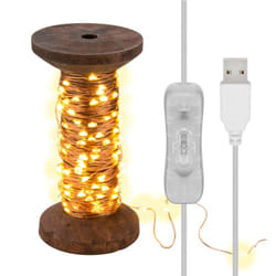 Goobay 60342 lumière décorative Lampes de fée Marron, Transparent 150 lampe(s) LED