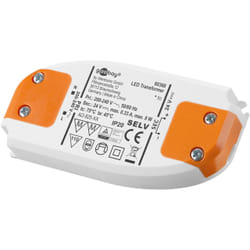 Goobay 60368 electronic transformer Adapté à une utilisation à l'intérieur Transformateur d'éclairage électronique 8 W