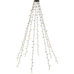 Goobay 60385 lumière décorative Lampes de fée Noir, Vert 200 lampe(s) LED 0,04 W