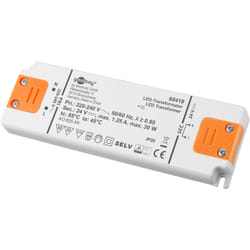 Goobay 60419 electronic transformer Adapté à une utilisation à l'intérieur Transformateur d'éclairage électronique 30 W