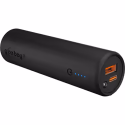 Goobay 60656 banque d'alimentation électrique Lithium-Ion (Li-Ion) 5000 mAh Noir