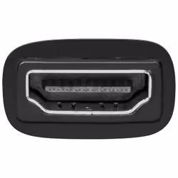 Goobay 60752 changeur de genre de câble HDMI DVI (24+5) Noir