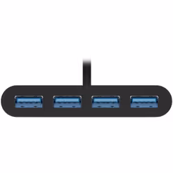Goobay 61073 hub & concentrateur USB Type-C 5000 Mbit/s Noir