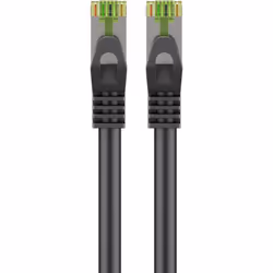 Goobay 61093 câble de réseau Noir 1 m Cat8.1 S/FTP (S-STP)