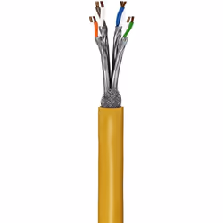 Goobay 61126 câble de réseau Jaune 25 m Cat8.1 S/FTP (S-STP)