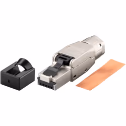 Goobay 61130 connecteur de fils RJ-45 Métallique