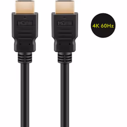 Goobay 61161 câble HDMI 5 m HDMI Type A (Standard) Noir