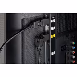 Goobay 61286 câble HDMI 2 m HDMI Type A (Standard) Noir