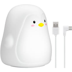 Goobay 61648 lumière de nuit pour bébé Autonome Noir, Rose, Blanc, Jaune LED
