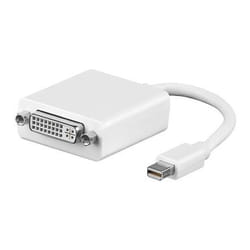 Goobay Mini-DP / DVI, SB Mini DisplayPort DVI-D Blanc