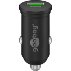 Goobay 61739 chargeur d'appareils mobiles Smartphone Noir Allume-cigare Charge rapide Intérieure