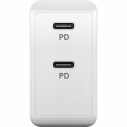 Goobay 61758 chargeur d'appareils mobiles Caméra Numérique, Écouteurs, Téléphone portable, Smartwatch, Tablette Blanc Secteur Charge rapide Intérieure