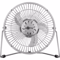 Goobay 62062 gadget USB Argent Ventilateur