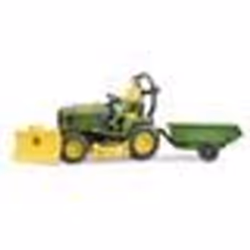 Goobay COFFRET BWORLD JOHN DEERE TRACTEUR A GAZON AVEC REMORQUE, JARDINIER, USB Type-C, 60 W, Blanc, 4K Ultra HD, 60 Hz, HDMI ...