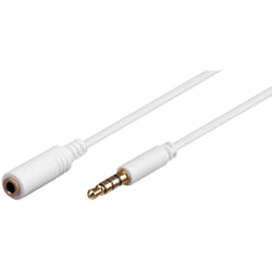 Goobay 62364 câble audio 5 m 3,5mm Blanc
