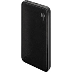 Goobay 64591 banque d'alimentation électrique Lithium Polymère (LiPo) 10000 mAh Noir