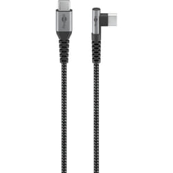 Goobay 64660 câble USB 2 m USB 2.0 USB C Noir, Gris