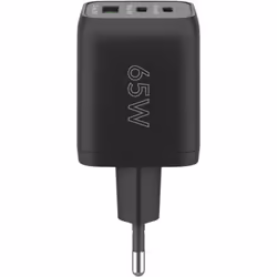 Goobay 64753 chargeur d'appareils mobiles Écouteurs, Smartphone, Tablette Noir Secteur Charge rapide Intérieure