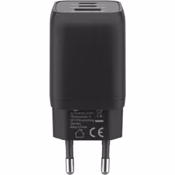 Goobay 64753 chargeur d'appareils mobiles Écouteurs, Smartphone, Tablette Noir Secteur Charge rapide Intérieure - Vue supplémentaire 4