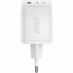 Goobay 64754 chargeur d'appareils mobiles Écouteurs, Ordinateur portable, Smartphone Blanc Secteur Charge rapide Intérieure
