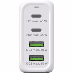 Goobay 64818 chargeur d'appareils mobiles Écouteurs, Ordinateur portable, Smartphone Blanc Secteur Charge rapide Intérieure - Vue supplémentaire 4