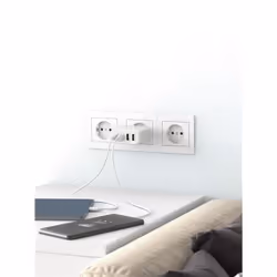Goobay 64818 chargeur d'appareils mobiles Écouteurs, Ordinateur portable, Smartphone Blanc Secteur Charge rapide Intérieure - Vue supplémentaire 5